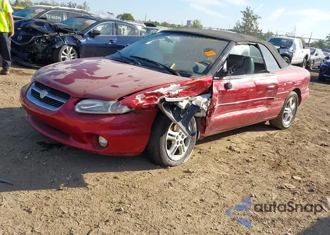 1996 Chrysler Sebring Jxi из США, поврежденный, VIN 3C3EL55H6TT240027